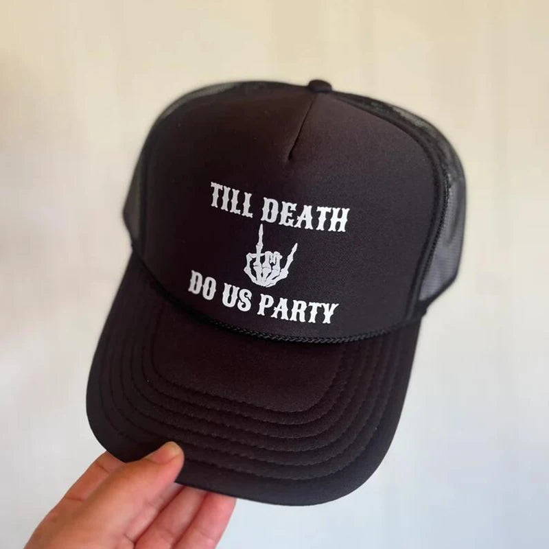 Trucker Hats - 'Bride or Die', 'Till Death Do Us Party'