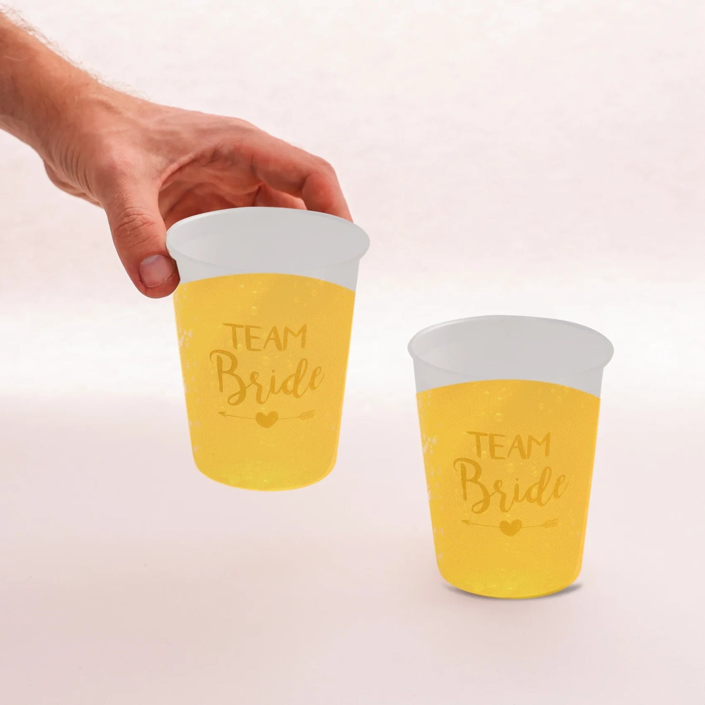 12Pcs Team Bride Plastic Cups