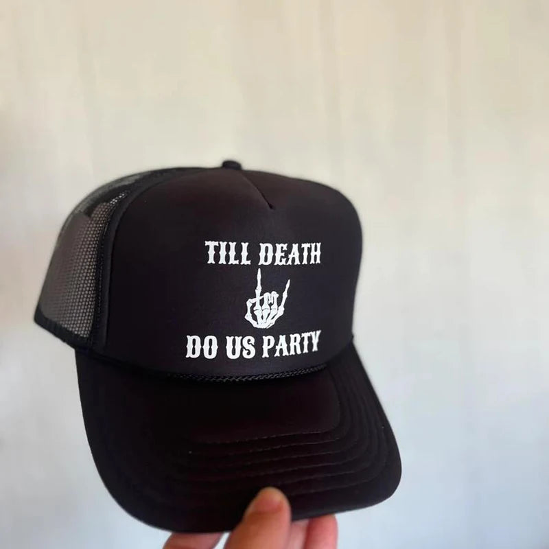 Trucker Hats - 'Bride or Die', 'Till Death Do Us Party'