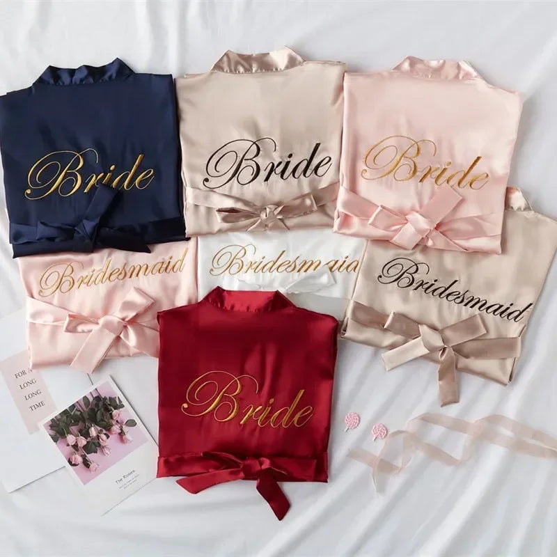 Robes - Team Bride To Be / Bride bathrobe