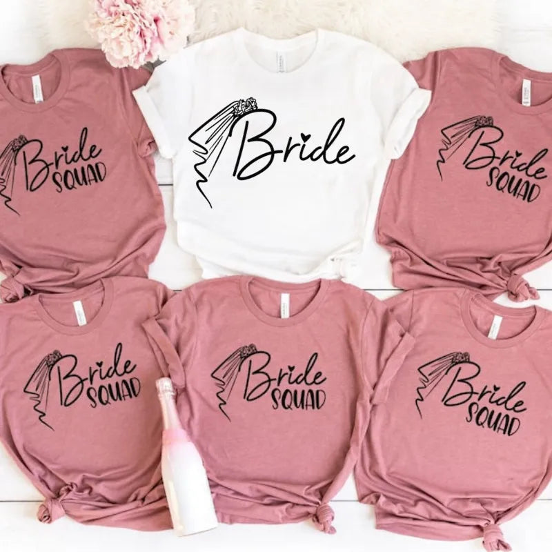 Bride & Bride Squad T-Shirts