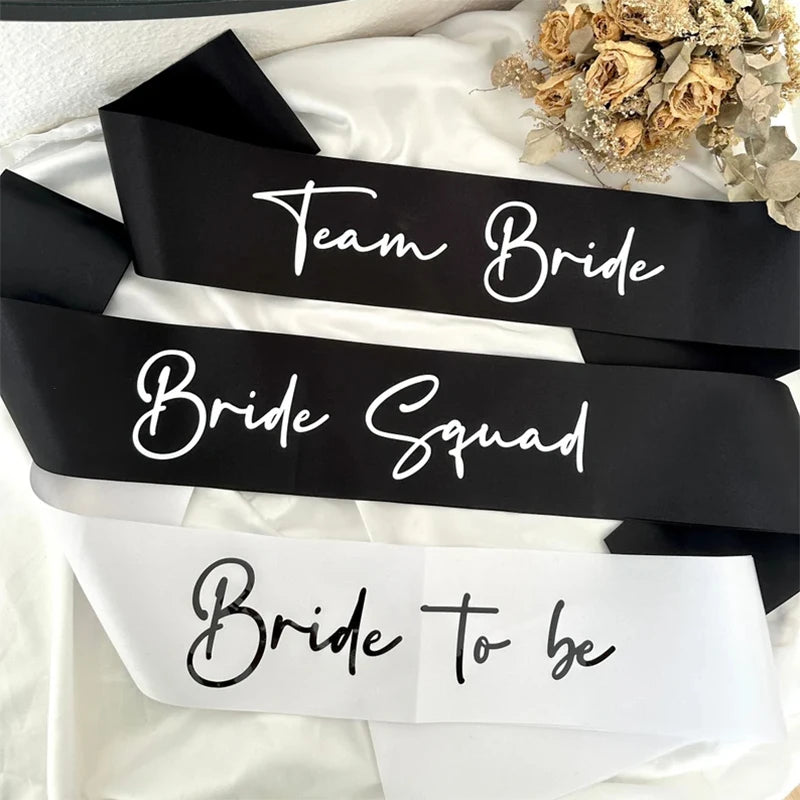 Bride / Bridal Party / Bachelorette Sashes