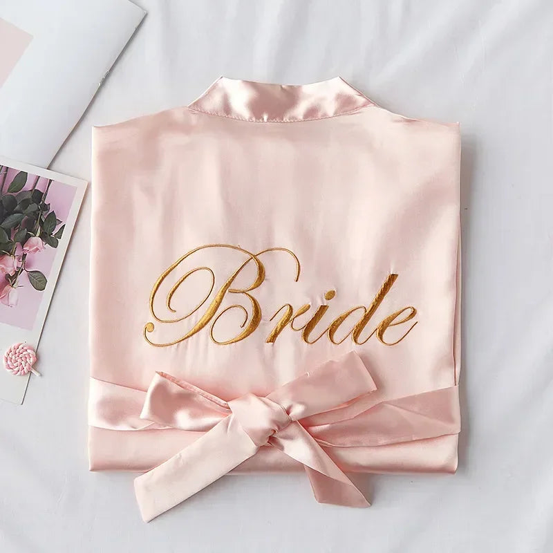 Robes - Team Bride To Be / Bride bathrobe