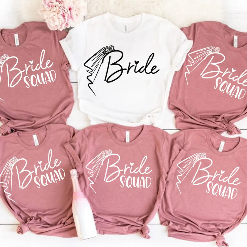 Bride & Bride Squad T-Shirts