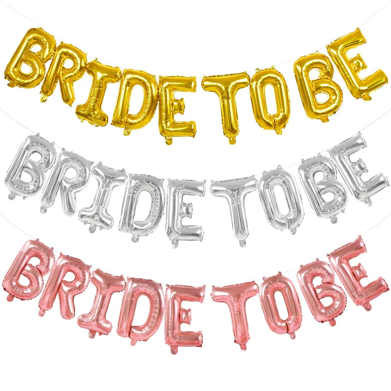 Bride / Bride-to-be balloons