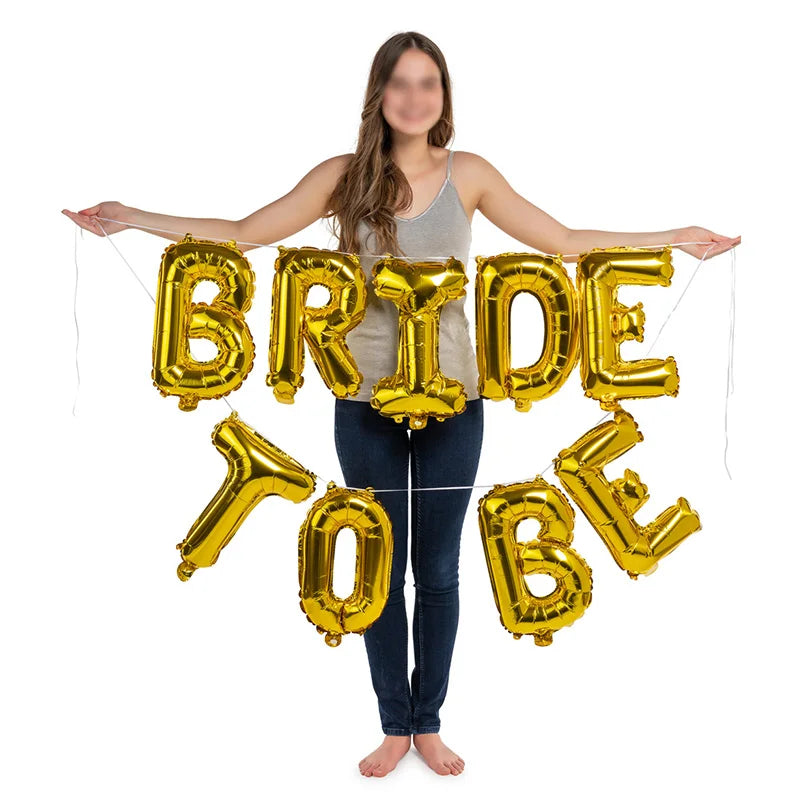 Bride / Bride-to-be balloons